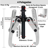Saca Polia Extrator Rolamentos - SacaPoly