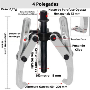 Saca Polia Extrator Rolamentos - SacaPoly