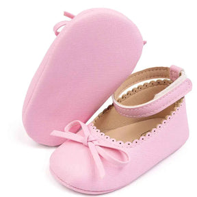 Sapatinho para Meninas Sola Macia de Couro - Princesa