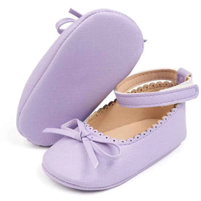 Sapatinho para Meninas Sola Macia de Couro - Princesa