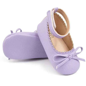 Sapatinho para Meninas Sola Macia de Couro - Princesa