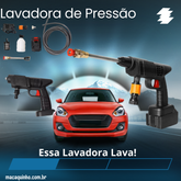 Lavadora De Pressão Recarregavel Sem Fio Belina