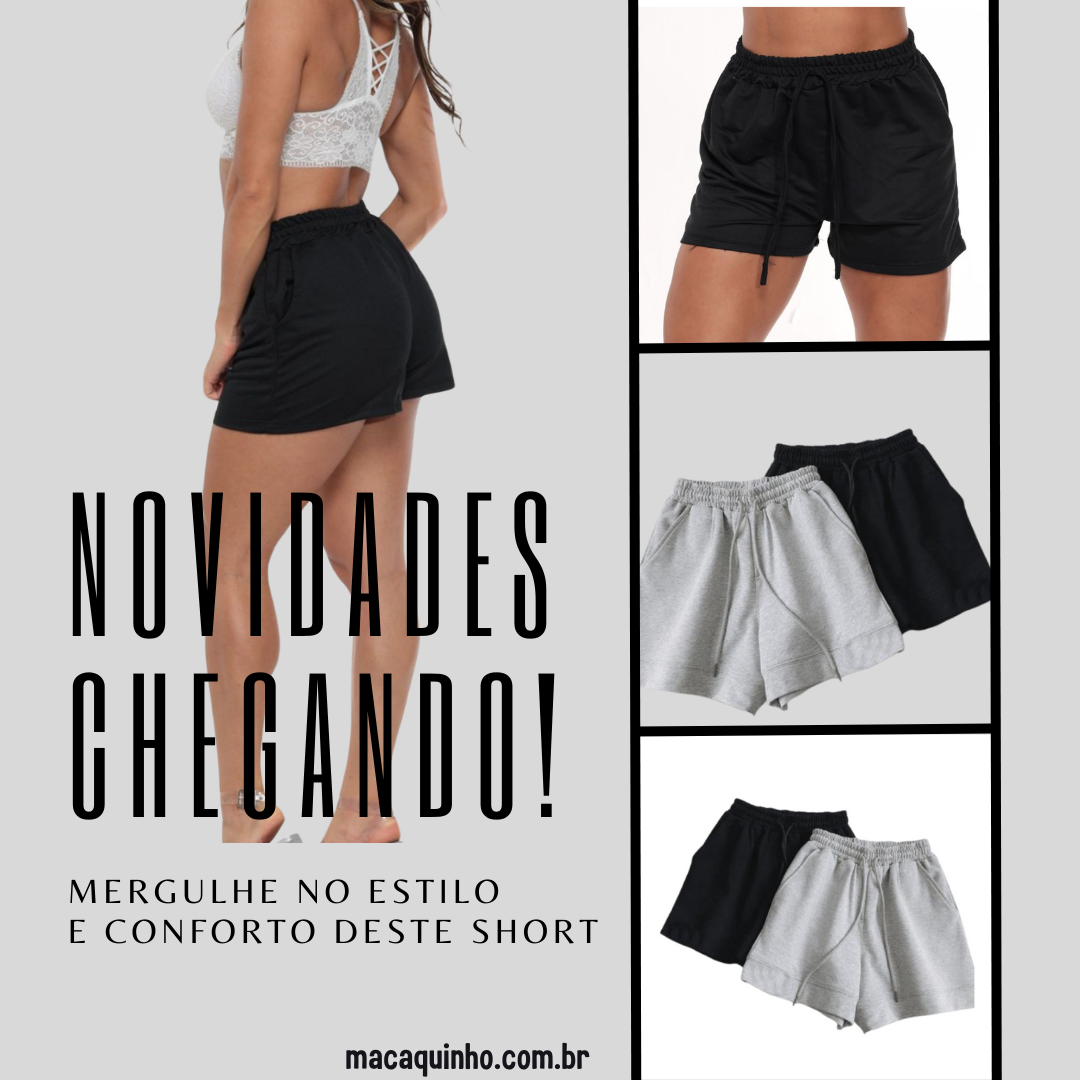 Short Feminino Caminhada Luana