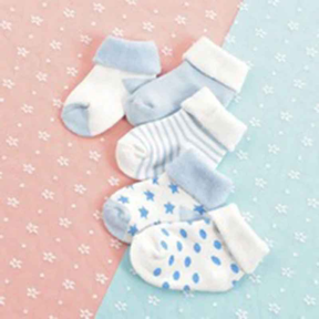 Kit Meias de Pelúcia Desenhos Animados Térmicos 5 Pares - ANINA