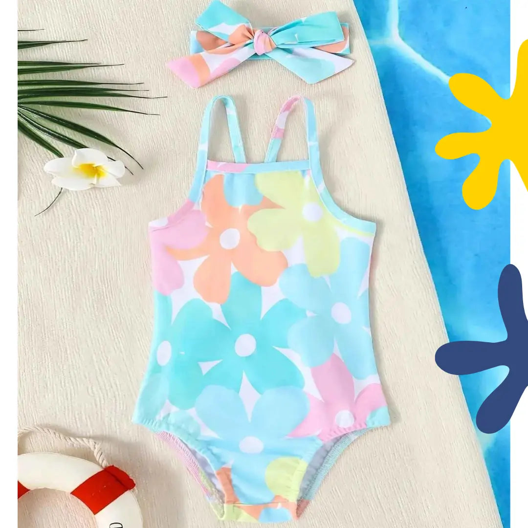 Maiô Infantil Verão Bebê e Crianças -  Clara