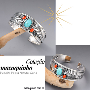 Pulseira Pedra Natural Gana