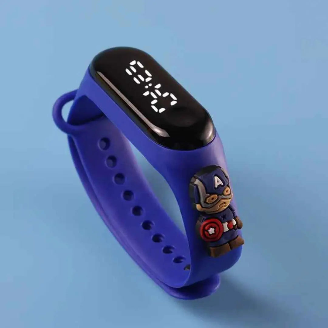 Relógios Impermeáveis Infantil, Pulseira Eletrônica - Waltdis