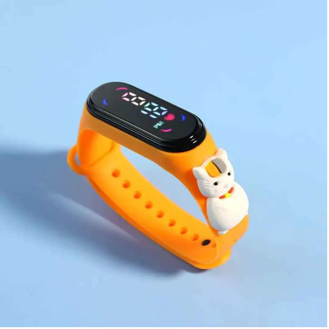 Relógios Impermeáveis Infantil, Pulseira Eletrônica - Waltdis