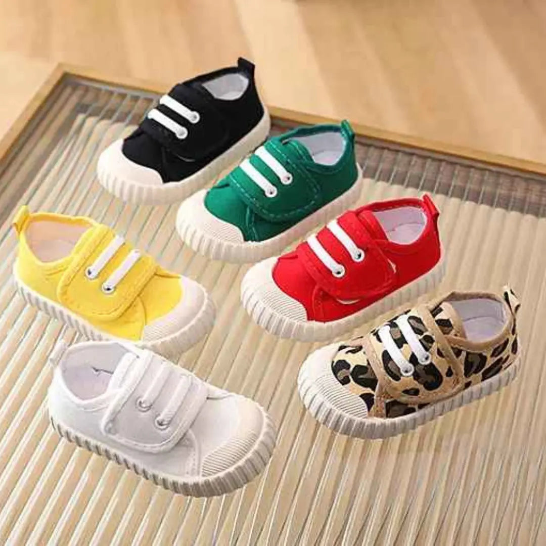 Sapatos Infantis de Lona Respirável Conforto e Estilo para Dia a Dia - Lorrayne
