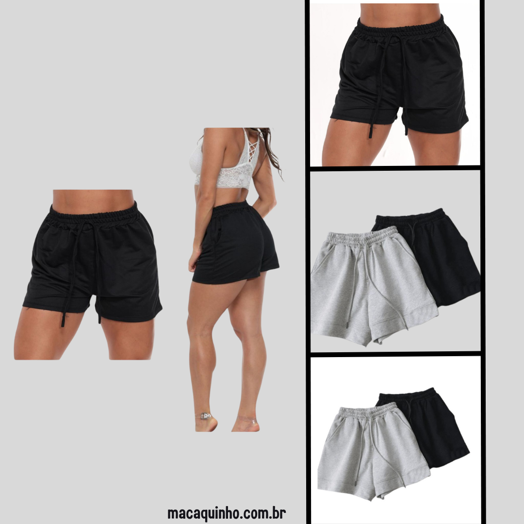 Short Feminino Caminhada Luana