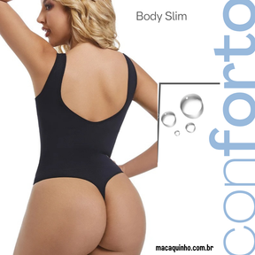 Body Slim Sem Costura Renata - COMPRE 1 LEVE 3 -