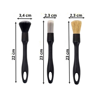 Kit de Escova para Detalhamento de Limpeza 4-5 Peças - Detailspen