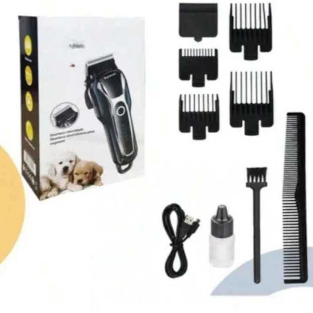 Máquina Aparador de Cabelo e Pelos Pet Profissional Recarregável - Machiney