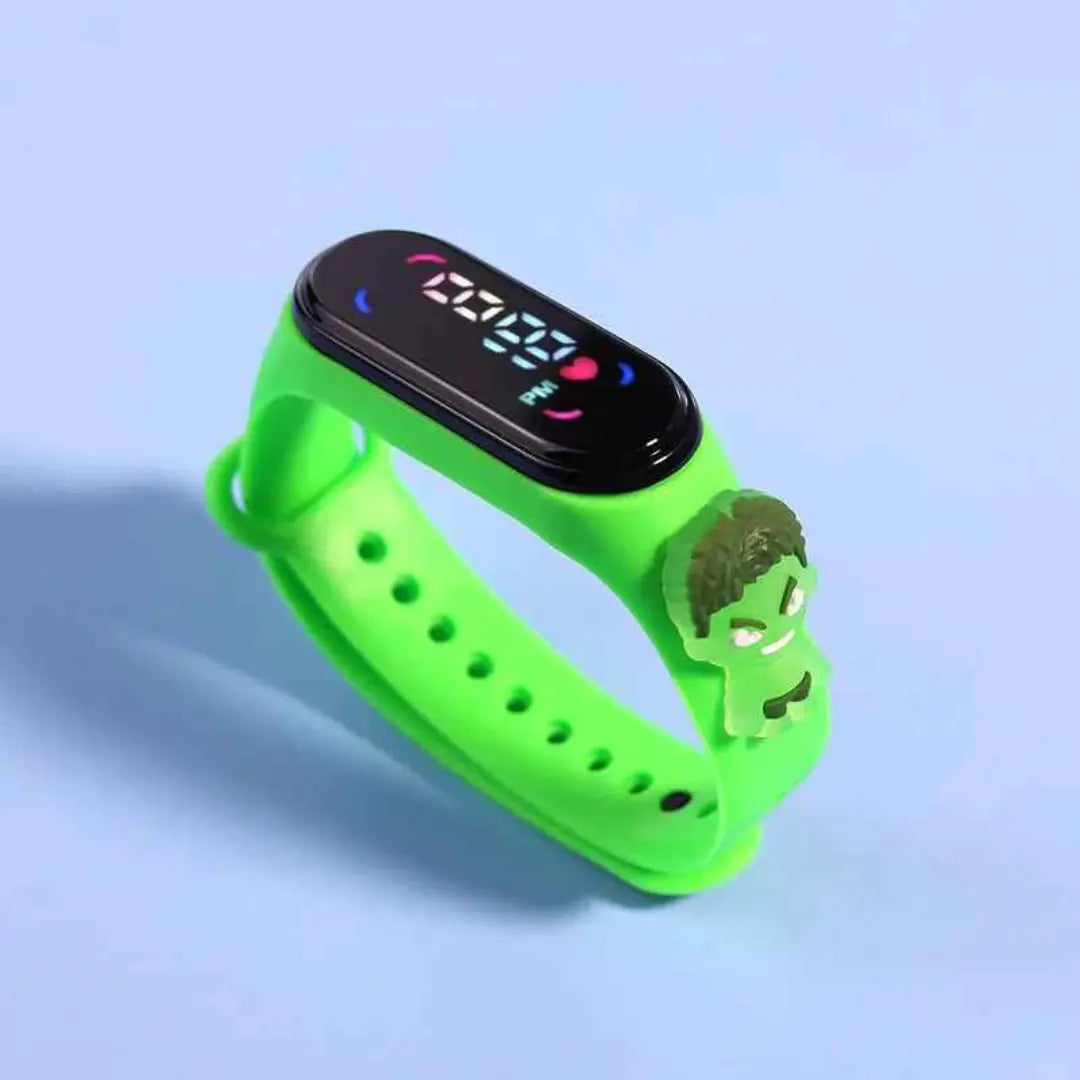 Relógios Impermeáveis Infantil, Pulseira Eletrônica - Waltdis