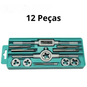 Kit de Machos e Cossinetes Métricos para Roscas - Ironrosk