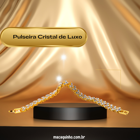 Pulseiras Cristal de Luxo Bahamas