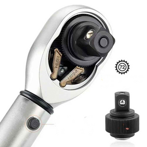 Kit de Chave de Torque Ajustável de Precisão com Catraca - Torkkey