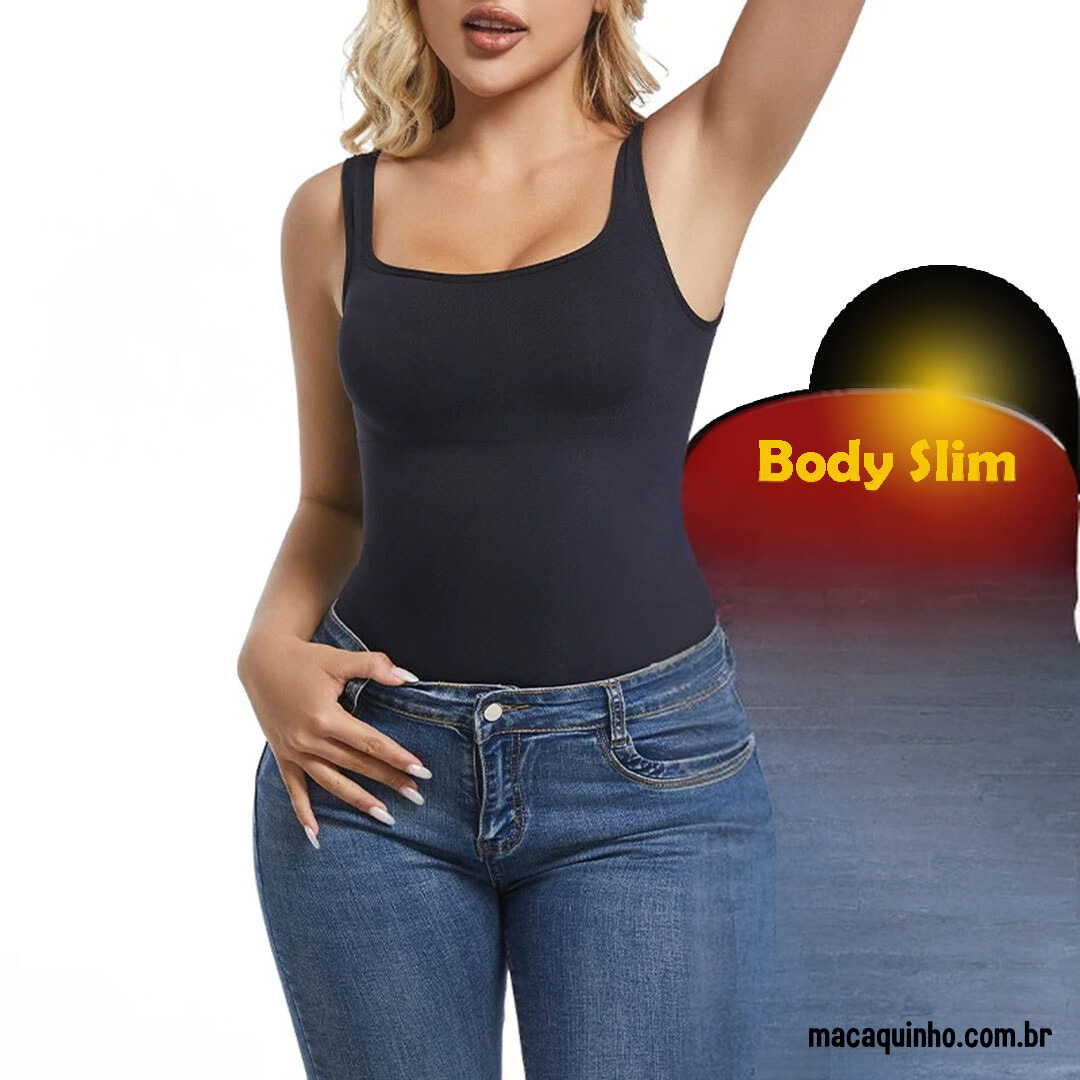 Body Slim Sem Costura Renata - COMPRE 1 LEVE 3 -