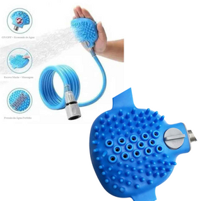 Luva de Silicone de Massagear e Banho no Pet - Bhoomer