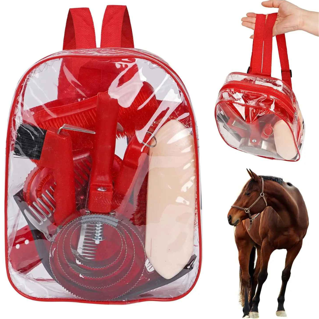 Kit Ferramentas para Limpeza de Cavalos - Kithorse