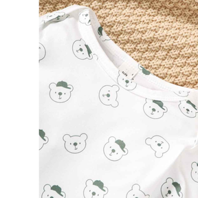Conjunto Macacão e Body Estampado 2 Peças - Delsy