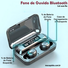 Fone de Ouvido Wireless 5.0 Bluetooth Sales