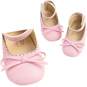 Sapatinho para Meninas Sola Macia de Couro - Princesa