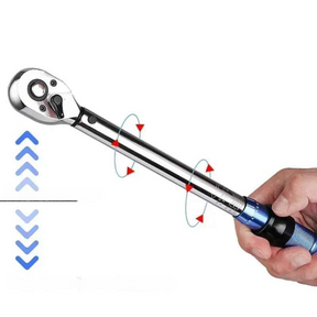 Kit de Chave de Torque Ajustável de Precisão com Catraca - Torkkey