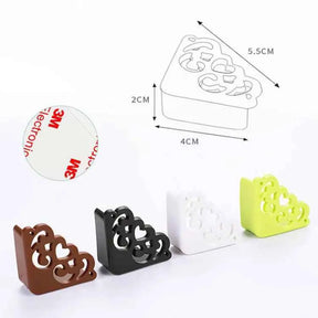 Proteção Para Canto Silicone 4 Peças - Cantinho
