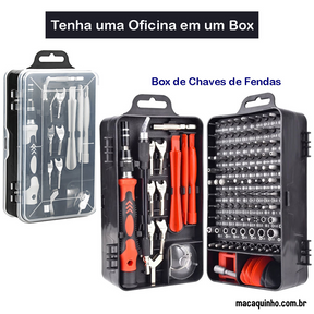 Box Chave de Fenda Multifuncional Henrik