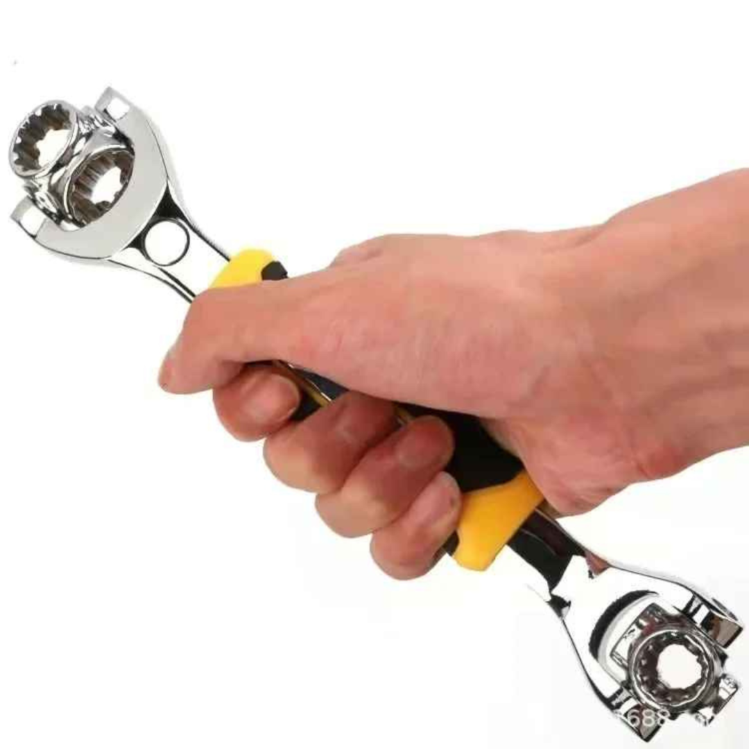 Chave Soquete Catraca Boca Universal 360 Ajustável 48 em 1 - Soquetstar