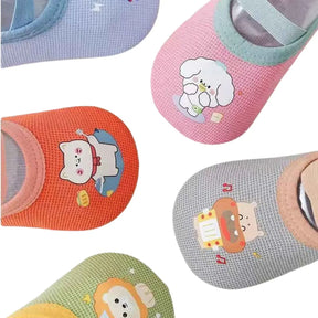 Kit Sapatos Infantis Antiderrapantes Conforto e Segurança 4 Pares - Jardim de Infância