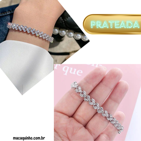 Pulseiras Cristal de Luxo Bahamas