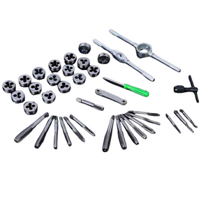 Kit de Machos e Cossinetes Métricos para Roscas - Ironrosk