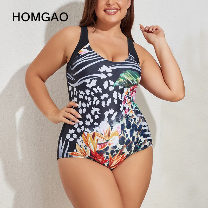 Maiô Sexy Estampado Push Up Monalisa