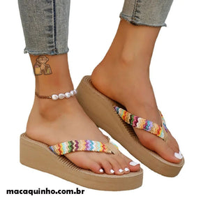 Chinelos Moda Flip Flop Maldivas