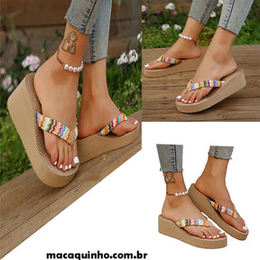 Chinelos Moda Flip Flop Maldivas