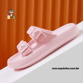 Chinelo Nuvem de Plataforma Grossa para Mulheres Thammy