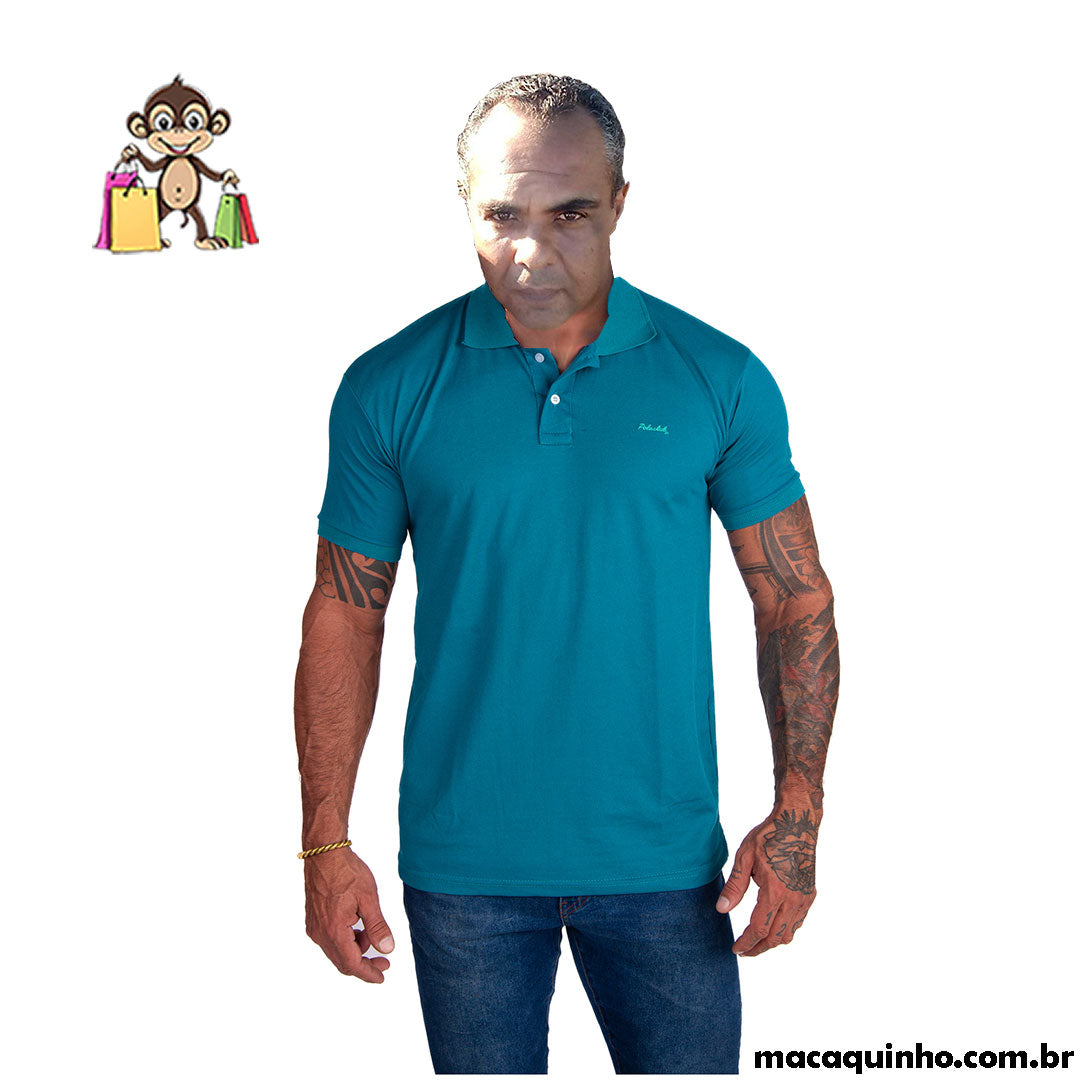 Camisas Polo Masculina Henrique - COMPRE 2 LEVE 5 -