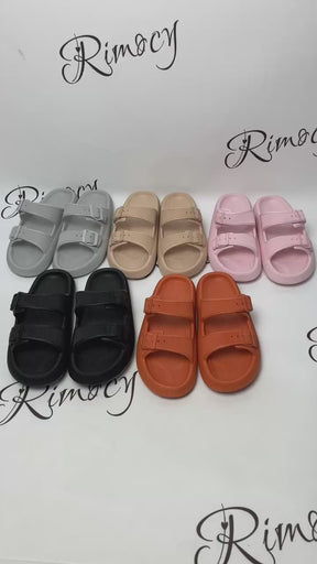 Chinelo Nuvem de Plataforma Grossa para Mulheres Thammy