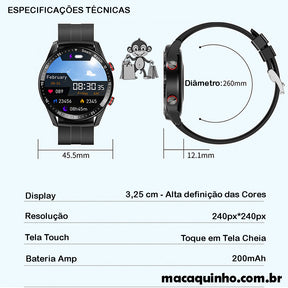 Relógio Smartwatch Boldy